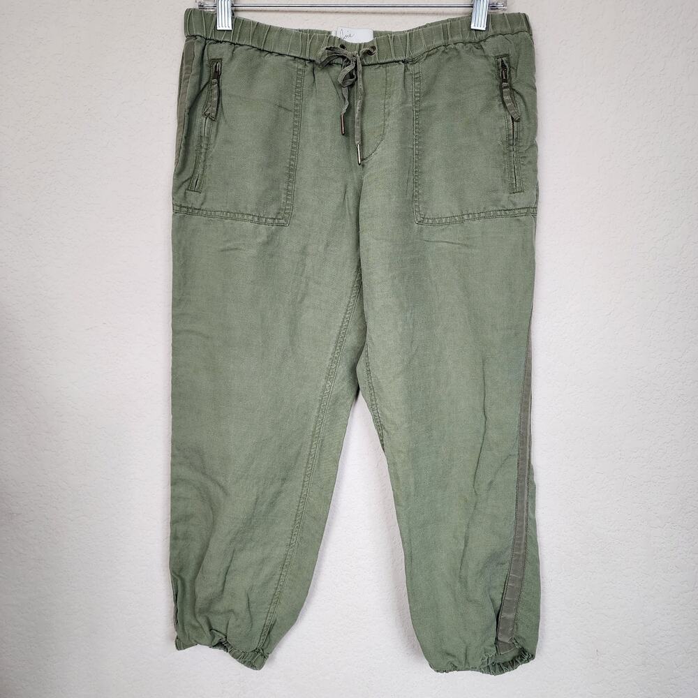 Joie Small Green Boho Capri Pants
